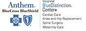 Blue Distinction® Center for Cardiac Care, Knee and Hip Replacement, Spine Surgery and Maternity Care logo