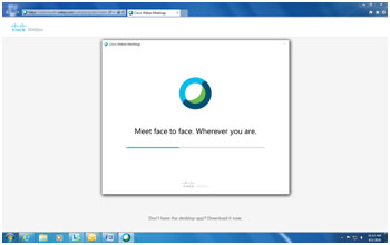 WebEx Meeting Step 5