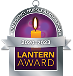 Emergency Nurses Association Lantern Award 2020-2023 Logo